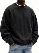 NEWYORKLISTED ATLAS MEN'S COLLECTION – Men's corduroy crew-neck sweatshirt, product image 3