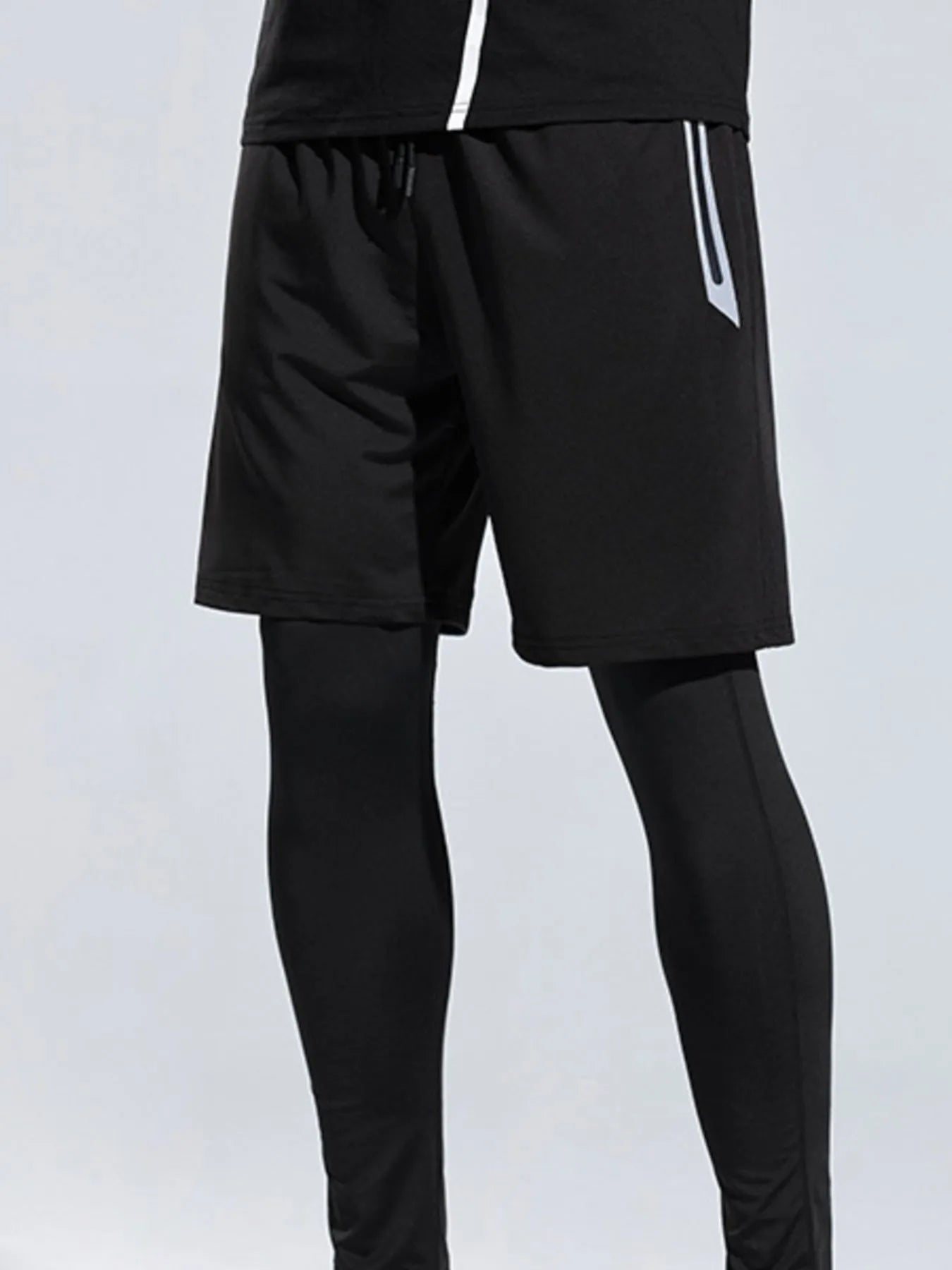 NEWYORKLISTED ATLAS MEN's COLLECTION: Men's Plus Size Elastic Waist Active Shorts