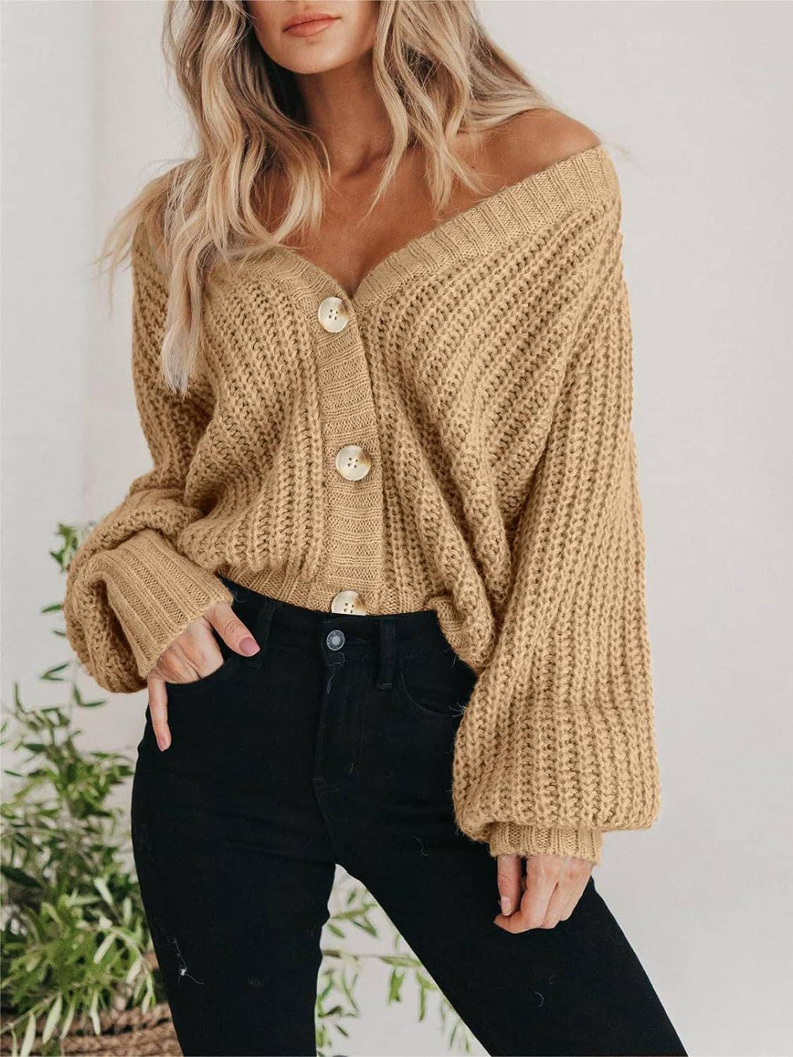 NEWYORKLISTED Style Collection Button Up Long Sleeve Cardigan - NEWYORKLISTED