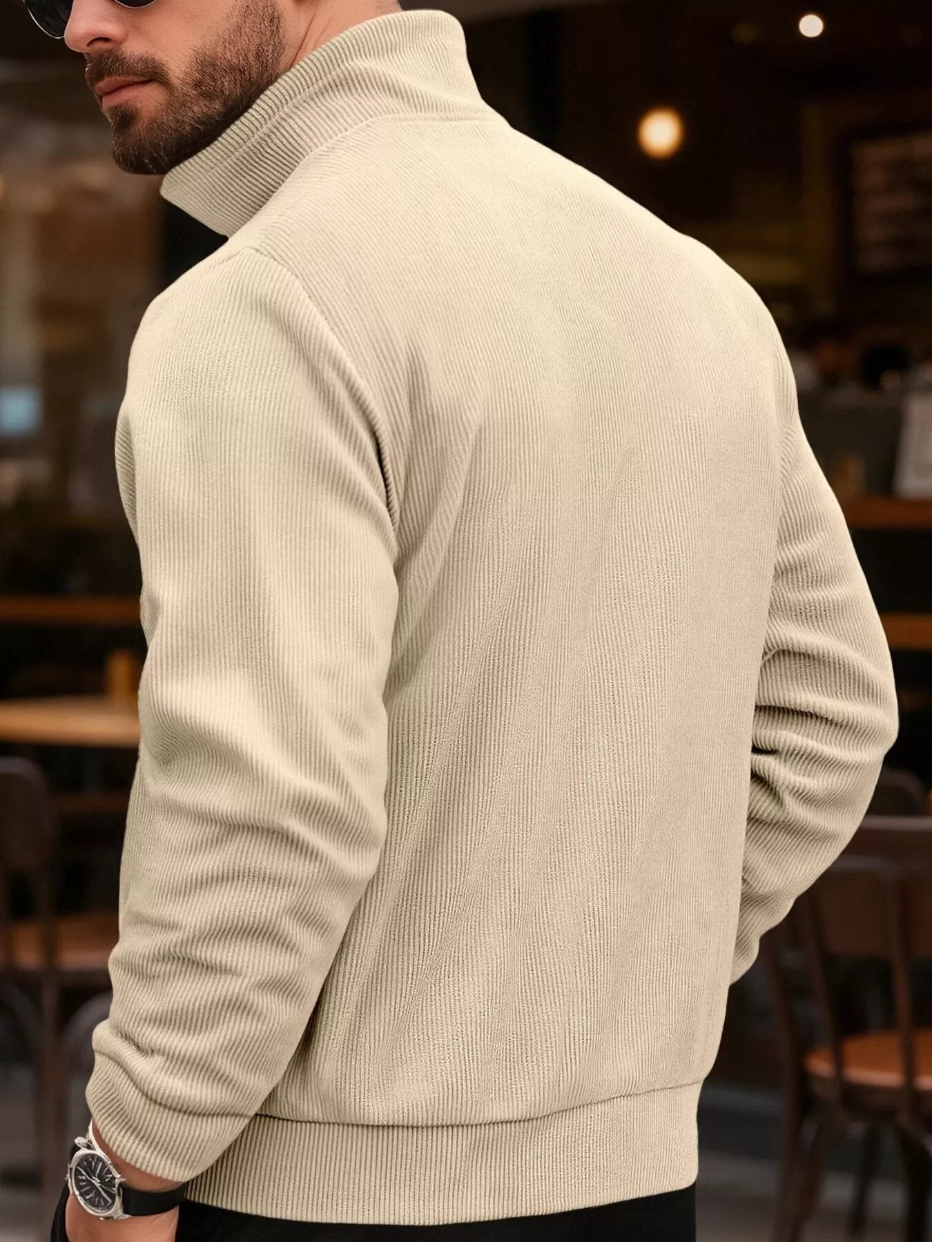NEWYORKLISTED ATLAS MEN'S COLLECTION – Men's corduroy button-down jacket, product image 10