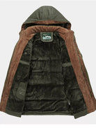 NEWYORKLISTED ATLAS MEN'S COLLECTION – Men's winter hooded parka coat, product image 5