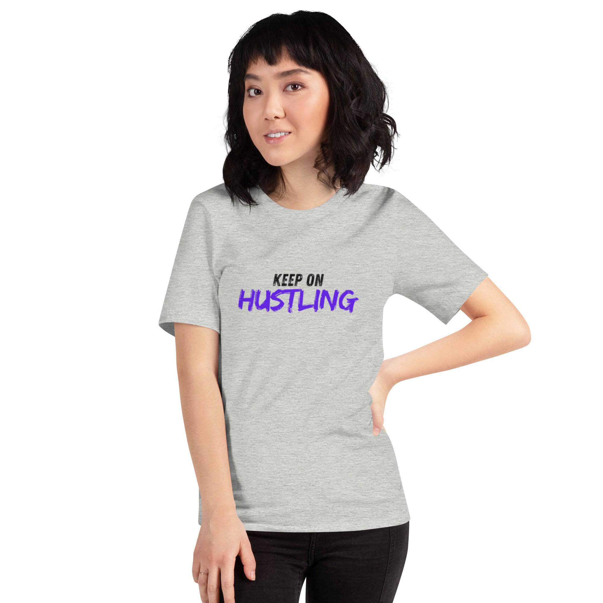NEWYORKLISTED - "KEEP ON HUSTLING" Unisex t-shirt - NEWYORKLISTED