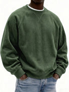 NEWYORKLISTED ATLAS MEN'S COLLECTION – Men's corduroy crew-neck sweatshirt, product image 8
