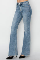RISEN Full Size Mid Rise Bootcut Jeans - NEWYORKLISTED
