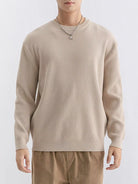 NEWYORKLISTED ATLAS MEN'S COLLECTION – Men's ribbed knit crew-neck sweater, product image 15