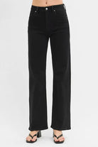 RISEN Full Size High Rise Wide Leg Jeans Plus Size - NEWYORKLISTED