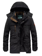 NEWYORKLISTED ATLAS MEN'S COLLECTION – Men's zip-up hooded parka coat, product image 3
