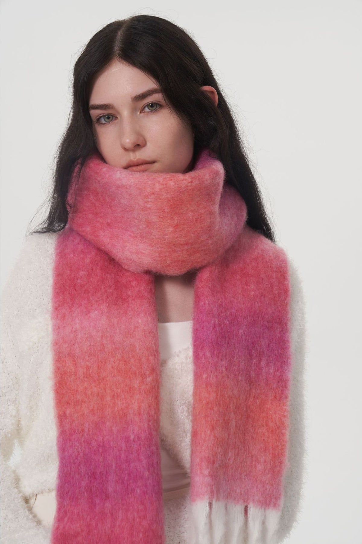 NEWYORKLISTED STYLE COLLECTION: Thermal Fringe Scarf - NEWYORKLISTED