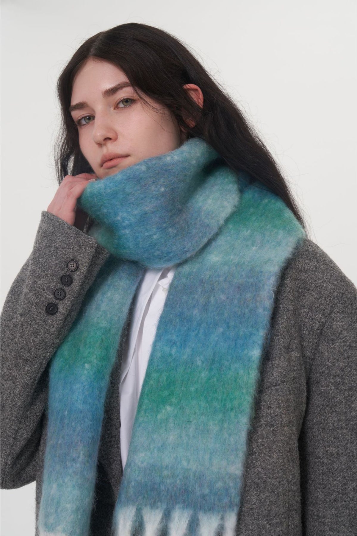 NEWYORKLISTED STYLE COLLECTION: Thermal Fringe Scarf - NEWYORKLISTED