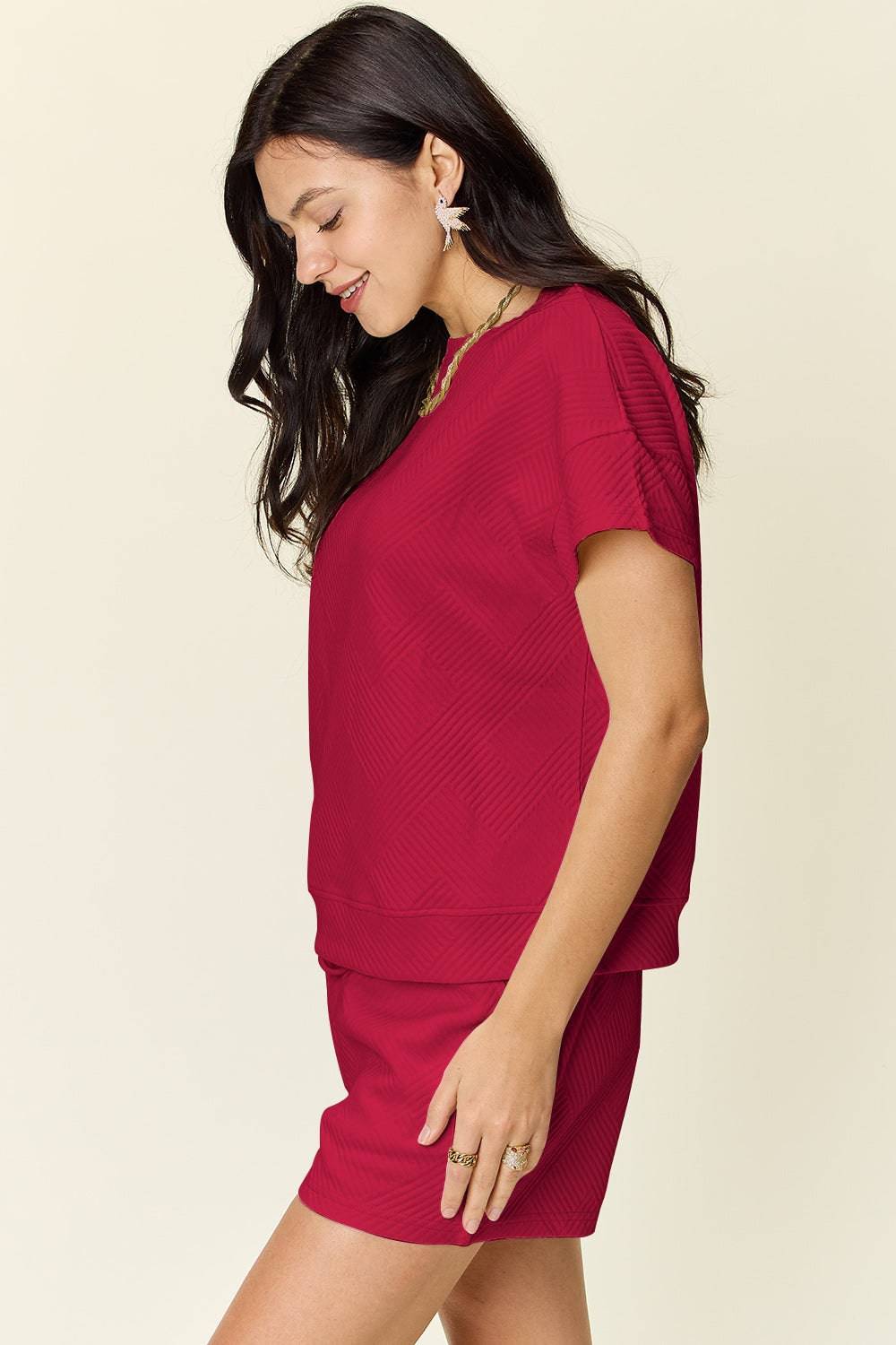 NEWYORKLISTED STYLE COLLECTION: Short Sleeve T-Shirt and Drawstring Shorts Set - NEWYORKLISTED