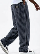 NEWYORKLISTED ATLAS MEN'S COLLECTION – Men's corduroy wide-leg pants, product image 8