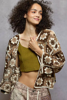 NEWYORKLISTED STYLE COLLECTION: Open Front Cardigan with Varied Patterns