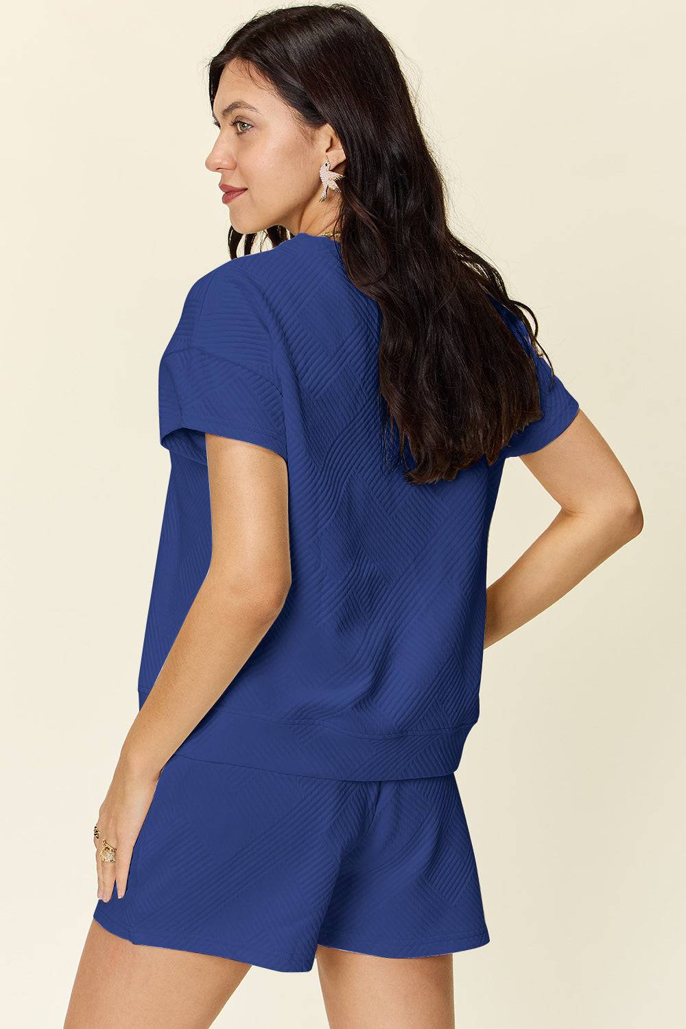 NEWYORKLISTED STYLE COLLECTION: Short Sleeve T-Shirt and Drawstring Shorts Set - NEWYORKLISTED