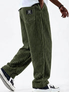 NEWYORKLISTED ATLAS MEN'S COLLECTION – Men's corduroy wide-leg pants, product image 2