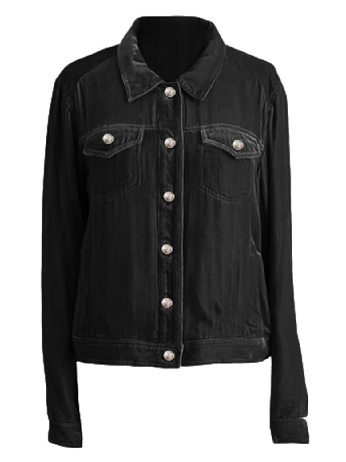 Long Sleeve Jacket with Chest Pockets: NEWYORKLISTED STYLE COLLECTION - NEWYORKLISTED