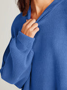 NEWYORKLISTED STYLE COLLECTION: Round Neck Long Sleeve Sweater - NEWYORKLISTED