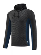 Men’s plus size athletic fit raglan sleeve hoodie from the NEWYORKLISTED ATLAS MEN’S COLLECTION, lightweight cotton stretch hoodie.