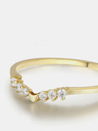 NEWYORKLISTED Valentine's Day Specials: Gold ring with diamonds on a light background