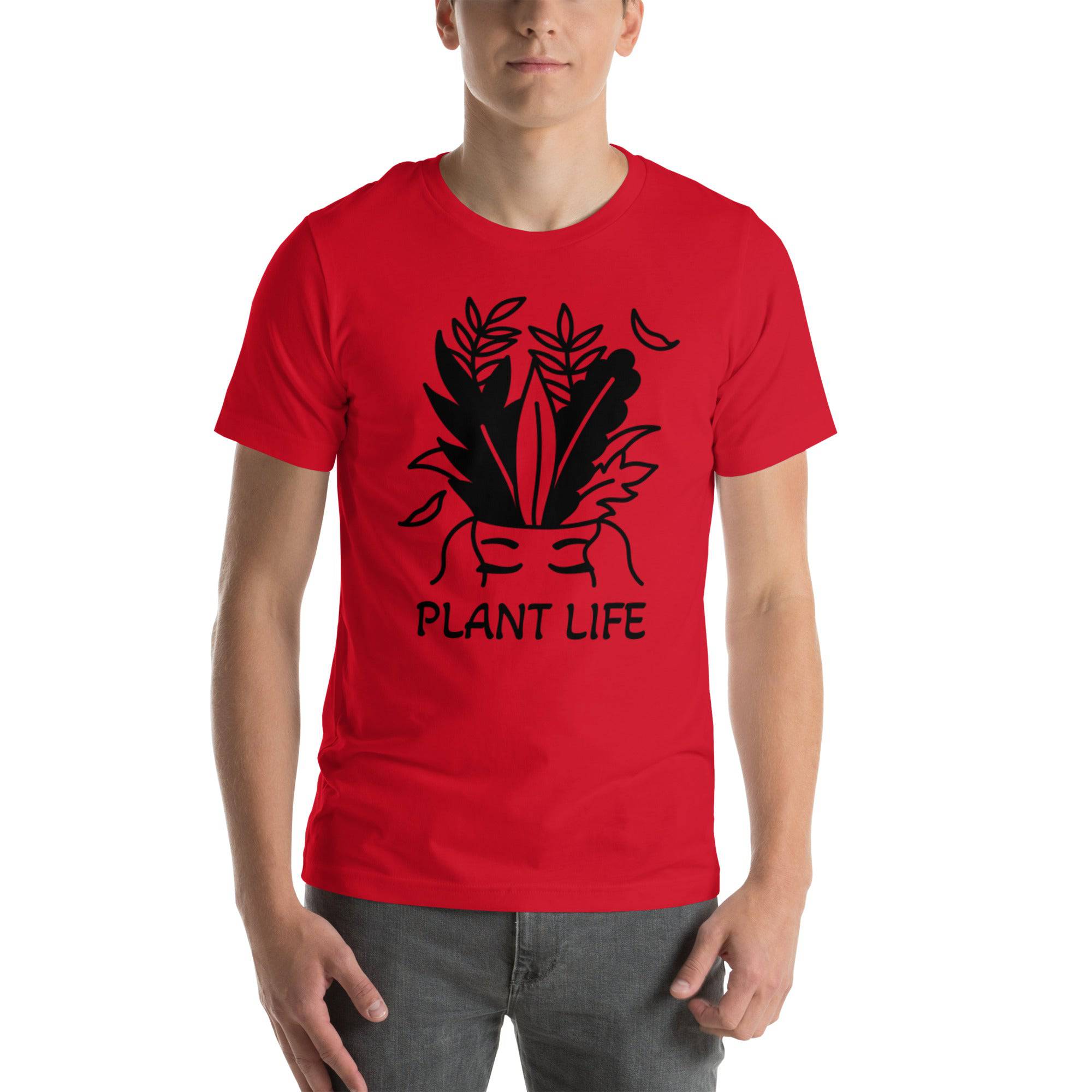 NEWYORKLISTED PLANT LIFE: Unisex t-shirt Nothing But Veggie Luv! - NEWYORKLISTED