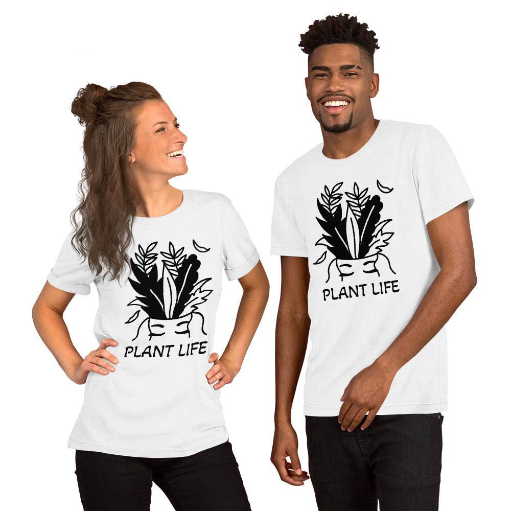 NEWYORKLISTED PLANT LIFE: Unisex t-shirt Nothing But Veggie Luv! - NEWYORKLISTED