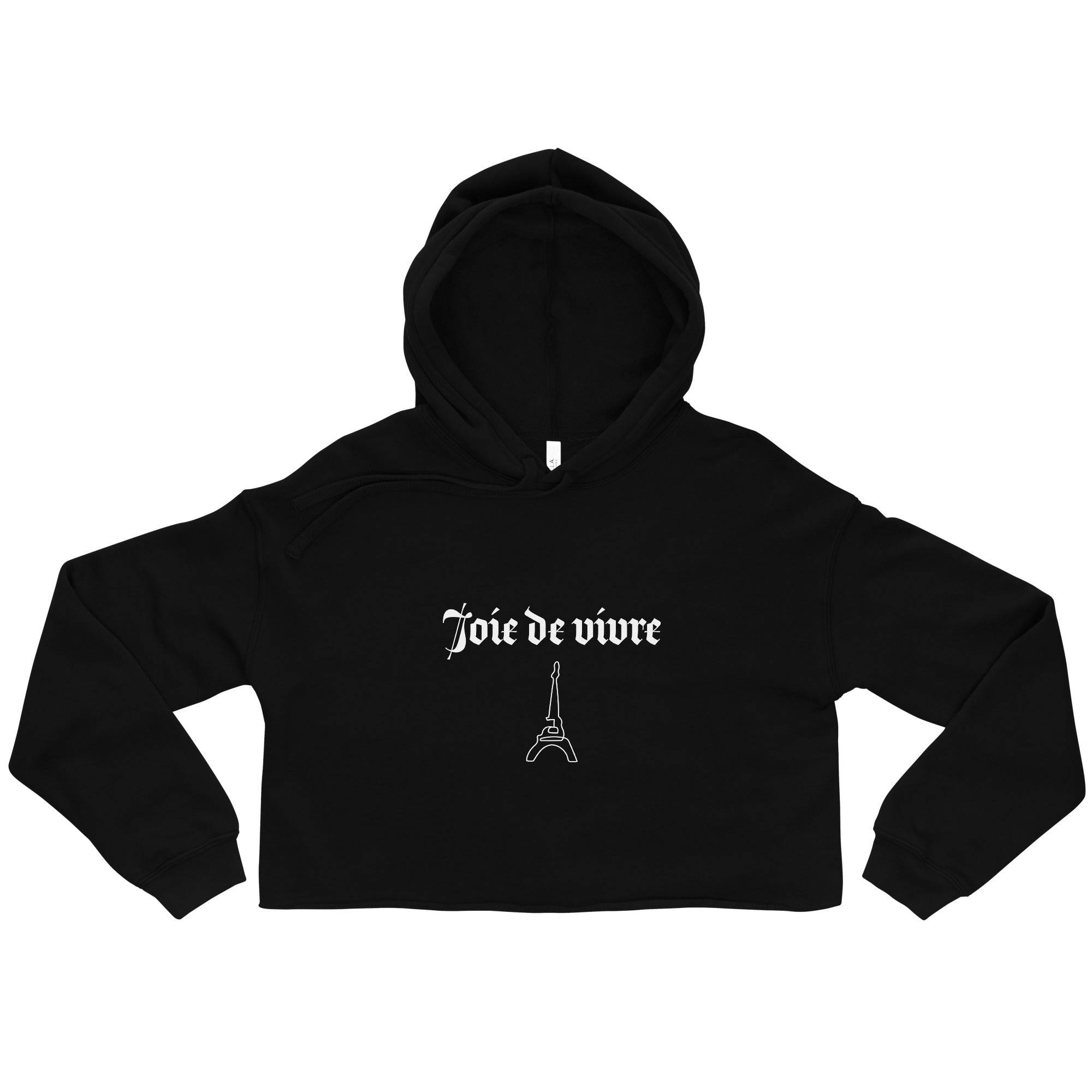 NEWYORKLISTED STYLE COLLECTION: Parlez-Vous Francais Crop Hoodie - NEWYORKLISTED