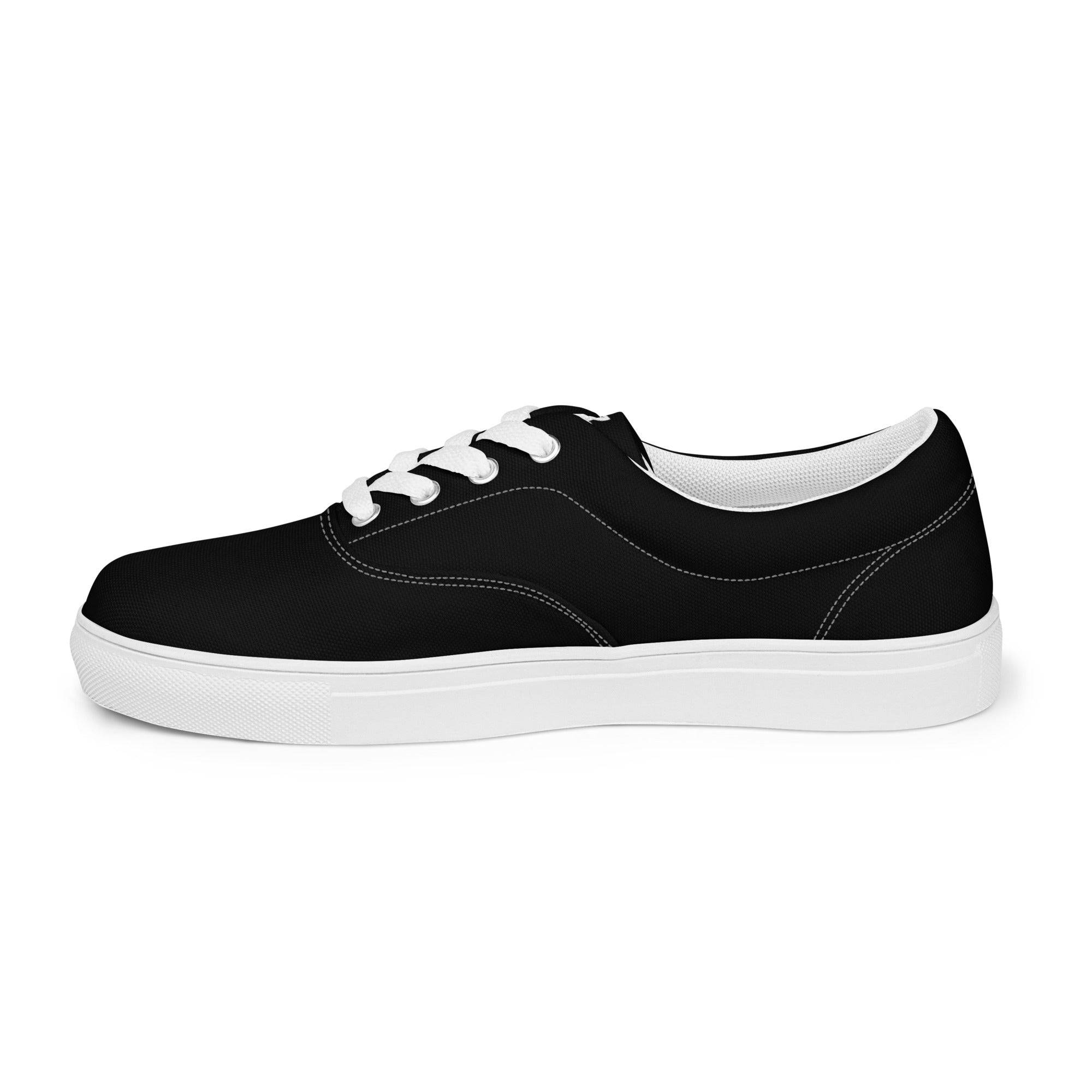 NEWYORKLISTED STYLE COLLECTION: WOMEN'S BACK in BLACK EVERYDAY CANVAS SHOE - NEWYORKLISTED